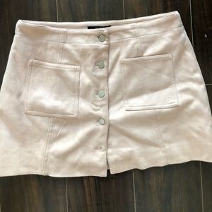 Forever 21 suede skirt